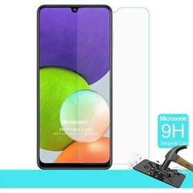 Microsonic Samsung Galaxy A22 4G Tempered Glass Cam Ekran Koruyucu