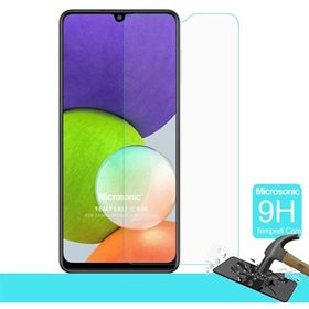 Microsonic Samsung Galaxy A22 4G Tempered Glass Cam Ekran Koruyucu