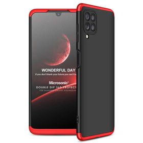 Microsonic Samsung Galaxy A22 Double Dip 360 Protective Kılıf