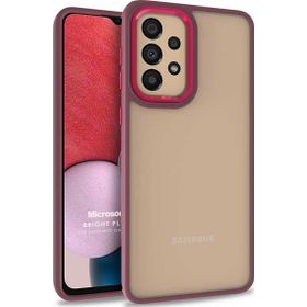 Microsonic Samsung Galaxy A23 Bright Planet Kırmızı Kılıf