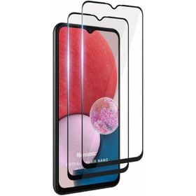 Microsonic Samsung Galaxy A23 Crystal Seramik Nano 2 Adet Siyah Ekran Koruyucu