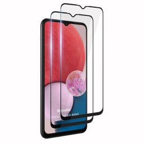 Microsonic Samsung Galaxy A23 Crystal Seramik Nano 2 Adet Siyah Ekran Koruyucu