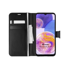 Microsonic Samsung Galaxy A23 Delux Leather Wallet Cep Telefonu Kılıfı