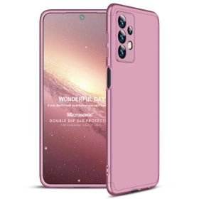 Microsonic Samsung Galaxy A23 Double Dip 360 Protective Rose Gold Kılıf