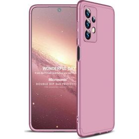 Microsonic Samsung Galaxy A23 Double Dip 360 Protective Rose Gold Kılıf
