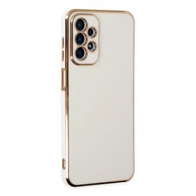 Microsonic Samsung Galaxy A23 Olive Plated Beyaz Kılıf
