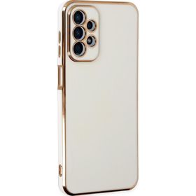 Microsonic Samsung Galaxy A23 Olive Plated Beyaz Kılıf