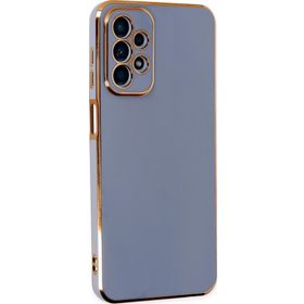 Microsonic Samsung Galaxy A23 Olive Plated Lavanta Grisi Kılıf