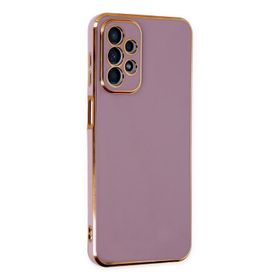 Microsonic Samsung Galaxy A23 Olive Plated Lila Kılıf
