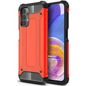 Microsonic Samsung Galaxy A23 Rugged Armor Kırmızı Kılıf