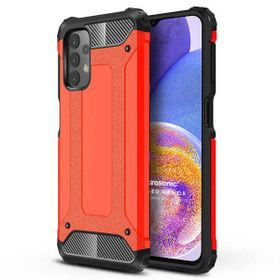 Microsonic Samsung Galaxy A23 Rugged Armor Kırmızı Kılıf