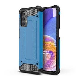 Microsonic Samsung Galaxy A23 Rugged Armor Mavi Kılıf
