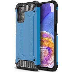 Microsonic Samsung Galaxy A23 Rugged Armor Mavi Kılıf