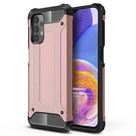 Microsonic Samsung Galaxy A23 Rugged Armor Rose Gold Kılıf