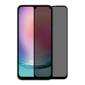 Microsonic Samsung Galaxy A24 Privacy 5D Gizlilik Filtreli Siyah Cam Ekran Koruyucu