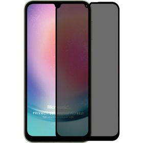 Microsonic Samsung Galaxy A24 Privacy 5D Gizlilik Filtreli Siyah Cam Ekran Koruyucu