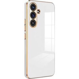 Microsonic Samsung Galaxy A25 Olive Plated Beyaz Kılıf