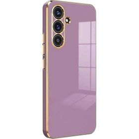 Microsonic Samsung Galaxy A25 Olive Plated Lila Kılıf