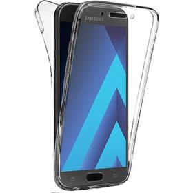 Microsonic Samsung Galaxy A3 2017 6 tarafı tam full koruma 360 Clear Soft Şeffaf Kılıf
