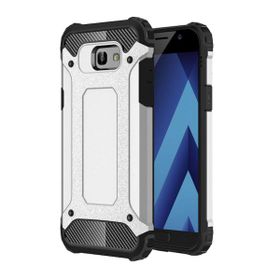 Microsonic Samsung Galaxy A3 2017 Rugged Armor Gümüş Kılıf
