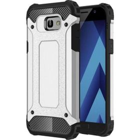 Microsonic Samsung Galaxy A3 2017 Rugged Armor Gümüş Kılıf