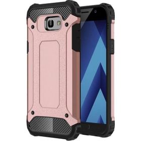 Microsonic Samsung Galaxy A3 2017 Rugged Armor Rose Gold Kılıf