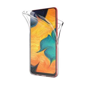 Microsonic Samsung Galaxy A30 6 Tarafı Tam Full Koruma 360 Clear Soft Şeffaf Kılıf