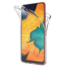 Microsonic Samsung Galaxy A30 6 Tarafı Tam Full Koruma 360 Clear Soft Şeffaf Kılıf