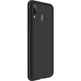 Microsonic Samsung Galaxy A30 Double Dip 360 Protective Siyah Kılıf