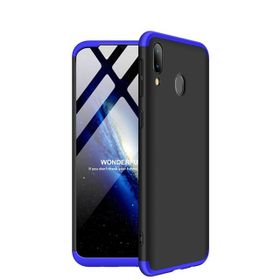 Microsonic Samsung Galaxy A30 Double Dip 360 Protective Siyah Kılıf