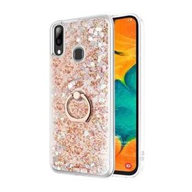 Microsonic Samsung Galaxy A30 Glitter Liquid Holder Kılıf
