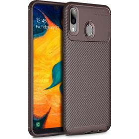 Microsonic Samsung Galaxy A30 Legion Series Kahverengi Kılıf