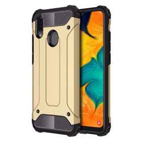 Microsonic Samsung Galaxy A30 Rugged Armor Gold Kılıf
