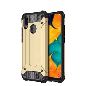 Microsonic Samsung Galaxy A30 Rugged Armor Gold Kılıf