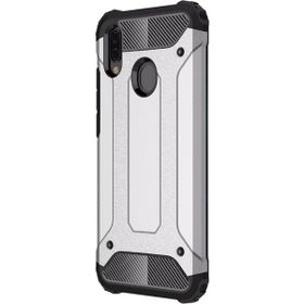 Microsonic Samsung Galaxy A30 Rugged Armor Gümüş Kılıf