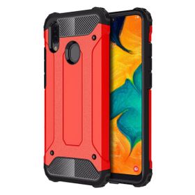 Microsonic Samsung Galaxy A30 Rugged Armor Kırmızı Kılıf