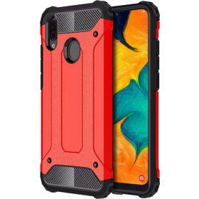 Microsonic Samsung Galaxy A30 Rugged Armor Kırmızı Kılıf