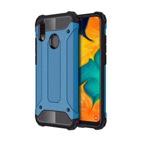 Microsonic Samsung Galaxy A30 Rugged Armor Mavi Kılıf