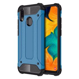 Microsonic Samsung Galaxy A30 Rugged Armor Mavi Kılıf