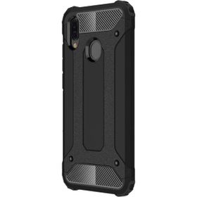 Microsonic Samsung Galaxy A30 Rugged Armor Siyah Kılıf