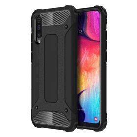 Microsonic Samsung Galaxy A30 Rugged Armor Siyah Kılıf