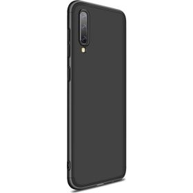 Microsonic Samsung Galaxy A30S Double Dip 360 Protective Siyah Kılıf