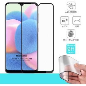 Microsonic Samsung Galaxy A30S Seramik Matte Flexible Siyah Ekran Koruyucu