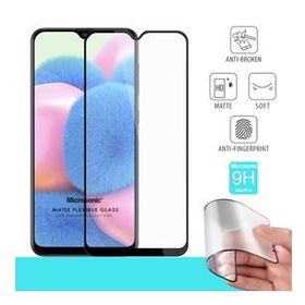 Microsonic Samsung Galaxy A30S Seramik Matte Flexible Siyah Ekran Koruyucu