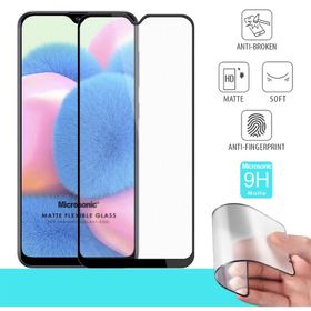 Microsonic Samsung Galaxy A30S Seramik Matte Flexible Siyah Ekran Koruyucu