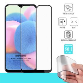 Microsonic Samsung Galaxy A30S Seramik Matte Flexible Siyah Ekran Koruyucu