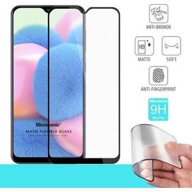 Microsonic Samsung Galaxy A30S Seramik Matte Flexible Siyah Ekran Koruyucu