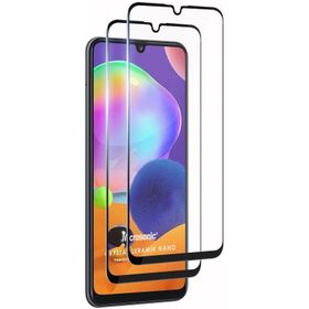 Microsonic Samsung Galaxy A31 Crystal Seramik Nano 2 Adet Siyah Ekran Koruyucu