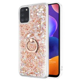Microsonic Samsung Galaxy A31 Glitter Liquid Holder Kılıf