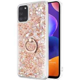 Microsonic Samsung Galaxy A31 Glitter Liquid Holder Kılıf